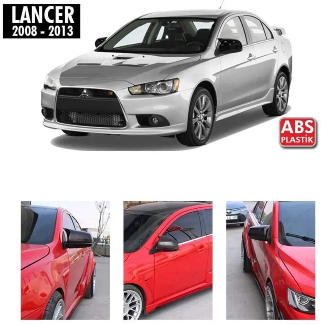 Vizualizare produs - Capace Oglinzi Tip Batman - Mitsubishi Lancer 2008 - 2013 Imagine produs - Capace Oglinzi Tip Batman - Mitsubishi Lancer 2008 - 2013