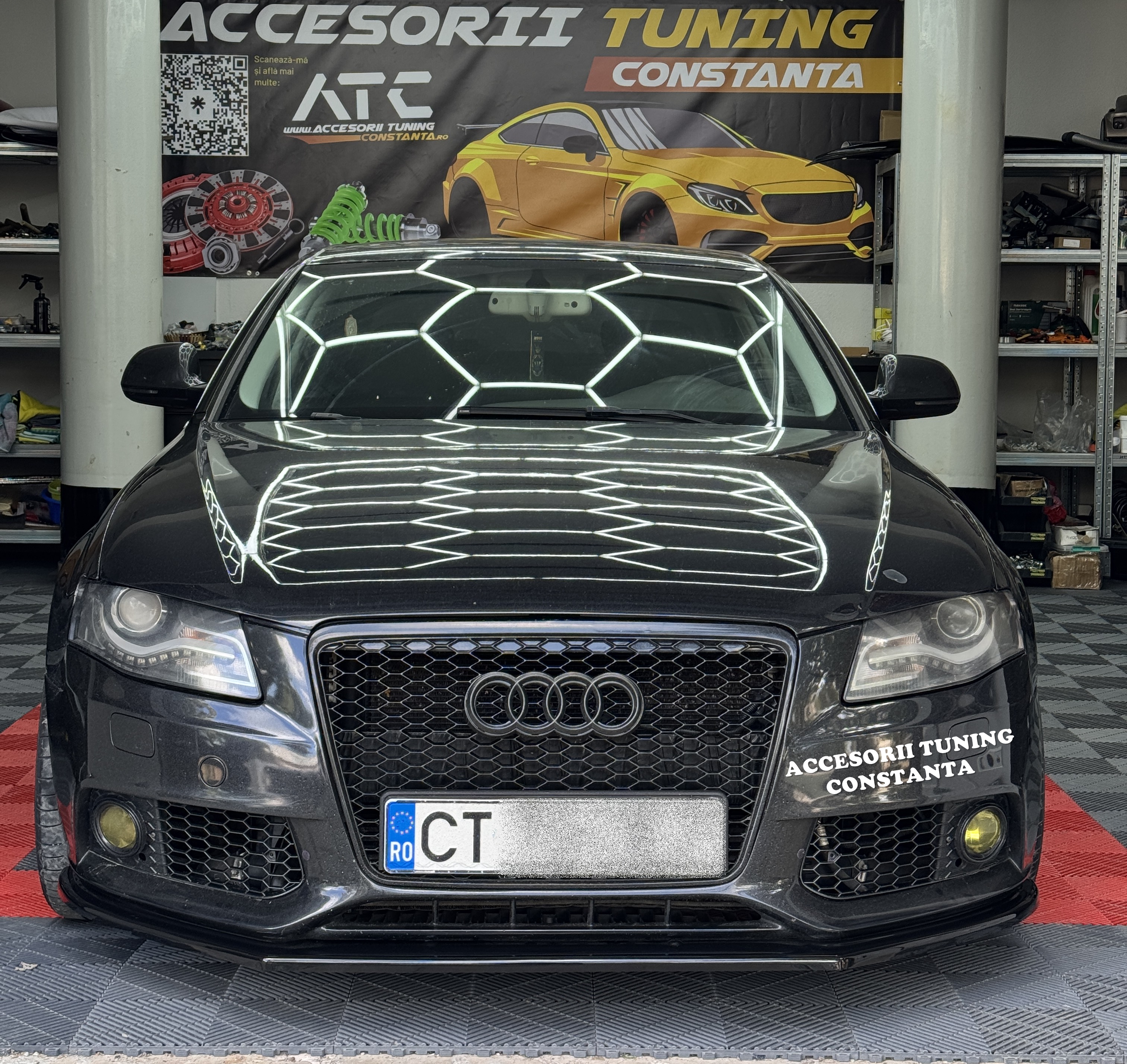Vizualizare produs - Prelungire Bara Fata - Lip Audi A4 B8 Nonfacelift Bara Standart Imagine produs - Prelungire Bara Fata - Lip Audi A4 B8 Nonfacelift Bara Standart